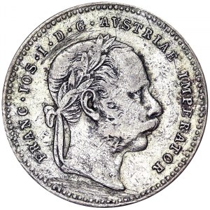 Austria, Franz Joseph I, 20 Kreuzer 1869, Vienna