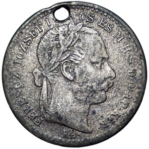 Austria, Franz Joseph I, 10 Krajczar 1877, Kremnitz