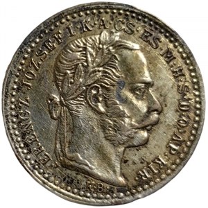 Austria, Franz Joseph I, 10 Krajczar 1888, Kremnitz