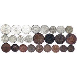 Austria, Lot 25 pcs.