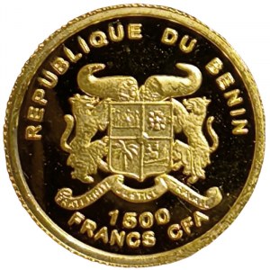 Benin, 1500 Francs 2005