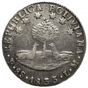 Bolivia, 8 Soles 1833, Potosí