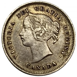 Canada, Victoria, 5 Cents 1899