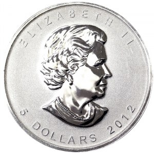 Canada, Elizabeth II, 5 Dollars 2012