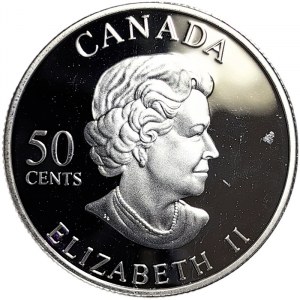 Canada, Elizabeth II, 50 Cents 2007