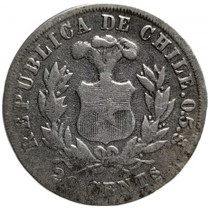 Chile, 20 Centavos 1892