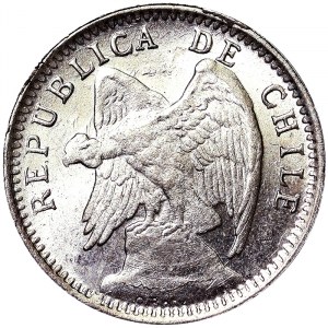 Chile, 10 Centavos 1896