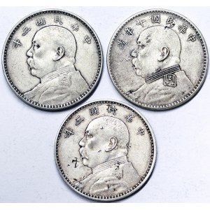 China, Lot 3 pcs.