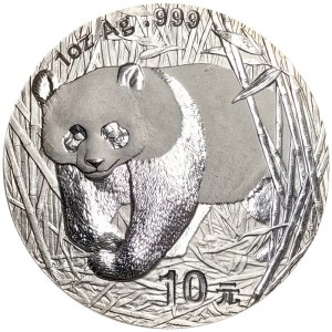 China, 10 Yuan 2002