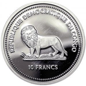 Congo, 10 Francs 2004