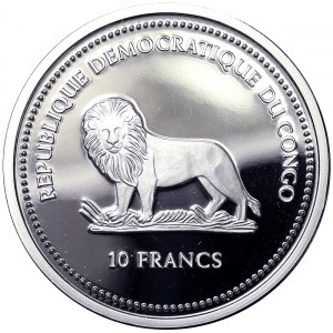 Congo, 10 Francs 2004