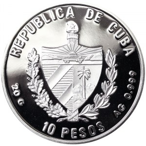 Cuba, 10 Pesos 2007