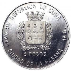 Cuba, 5 Pesos 1989