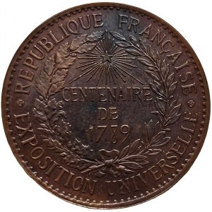 France, Medal 1879
