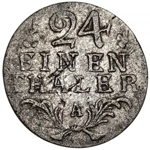 Germany, Prussia, Friedrich II, 1/24 Taler 1782, A Berlin