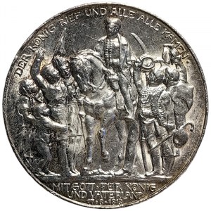 Germany, Prussia, Wilhelm II, 3 Mark 1913, A Berlin
