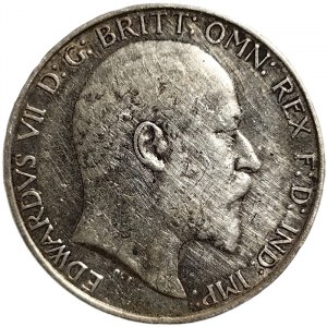 Great Britain, Edward VII, Florin 1908, London