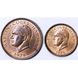 British Lundy Island, Lot 2 pcs.