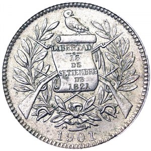 Guatemala, 1 Real 1901