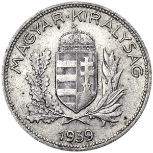 Hungary, 1 Pengo 1939, Budapest