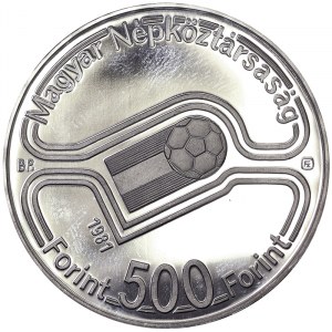 Hungary, 500 Forint 1981, Budapest