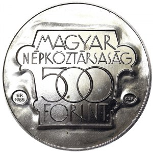 Hungary, 500 Forint 1985, Budapest