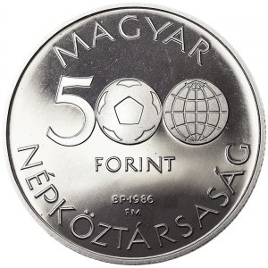 Hungary, 500 Forint 1986, Budapest
