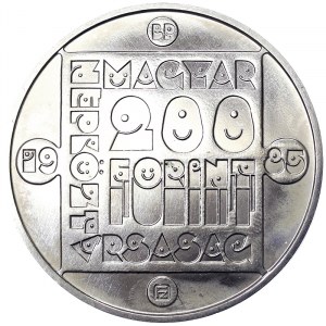 Hungary, 200 Forint 1985, Budapest