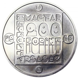 Hungary, 200 Forint 1985, Budapest