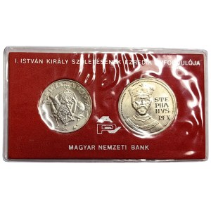 Hungary, Set 100 Forint, 50 Forint 1972