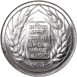 India, Republic, 20 Rupees 1973