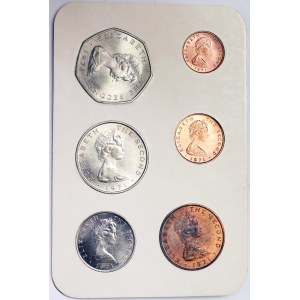 Isle of Man, Elizabeth II, Set 1971