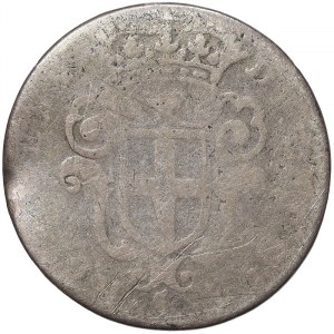 Genoa, Republic Biennial Doges Phase III, 5 Soldi 1675