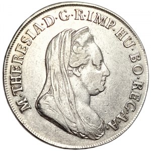 Milan, Maria Theresa of Austria, 1/2 Scudo 1780