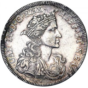 Naples, Carlo II, 100 Grana 1693