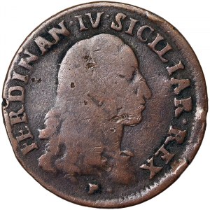 Naples, Ferdinando IV of Borbone 1st Period, 12 Cavalli 1789