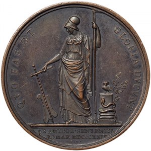 Rome (Papal State), Cardinal Ercole Consalvi, Medal 1824