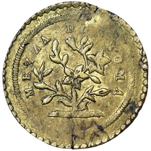 Rome (Papal State), Monetary weight for the 1/2 Doppia of Rome