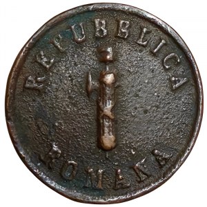Rome (Papal State), Roman Republic, 1 Baiocco 1849
