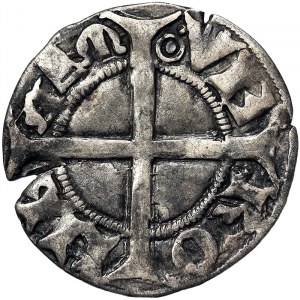 Verona, Alberto II and Mastino della Scala, Grosso Aquilino n.d.