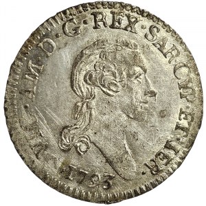 Kingdom of Sardinia, Vittorio Amedeo III, 7,6 Soldi 1793, Turin
