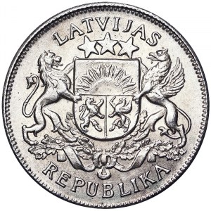 Latvia, 2 Lati 1925