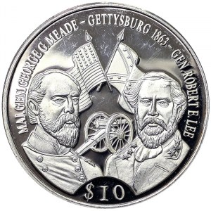 Liberia, 10 Dollars 2000