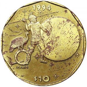 Marshall Islands, 10 Dollars 1994