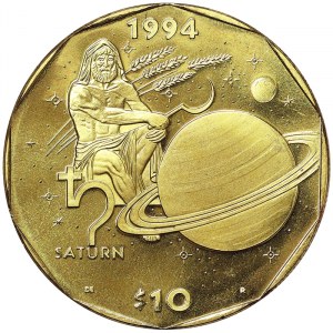 Marshall Islands, 10 Dollars 1994