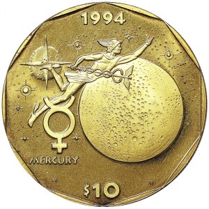 Marshall Islands, 10 Dollars 1994
