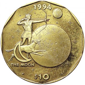 Marshall Islands, 10 Dollars 1994
