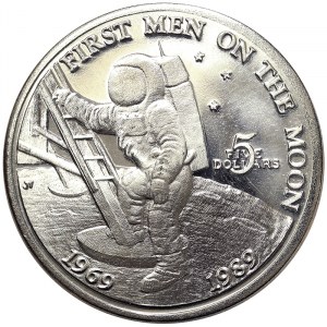 Marshall Islands, 5 Dollars 1989