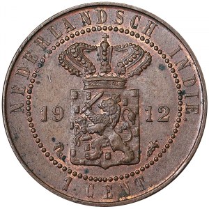 Netherlands Indie, 1 Cent 1912, Utrecht