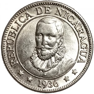 Nicaragua, 10 Centavos 1936
